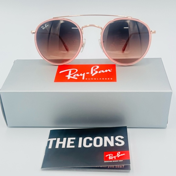 Ray-Ban Pink Round Sunglasses - Picture 2 of 11